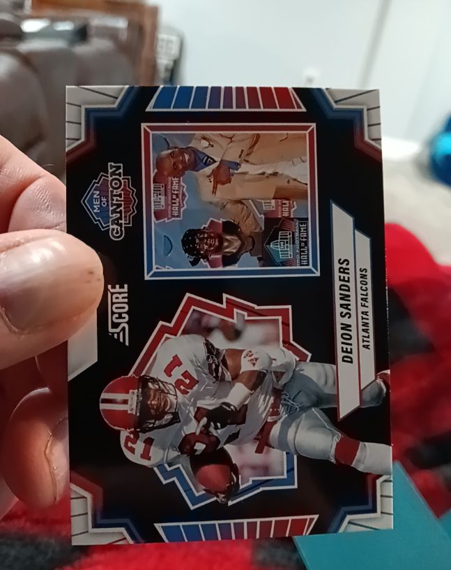 2025 Score Men of Canton #7 Deion Sanders — front