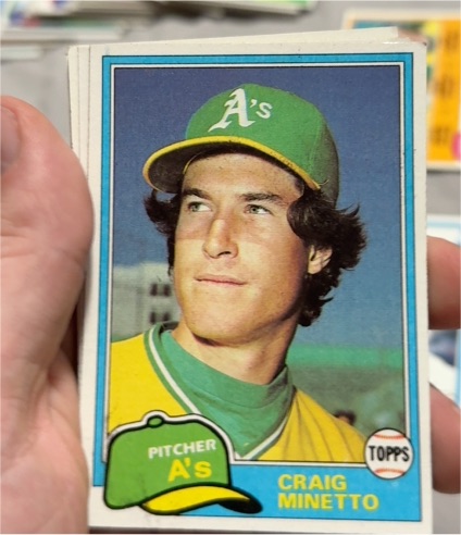 1981 Topps #316 Craig Minetto — front