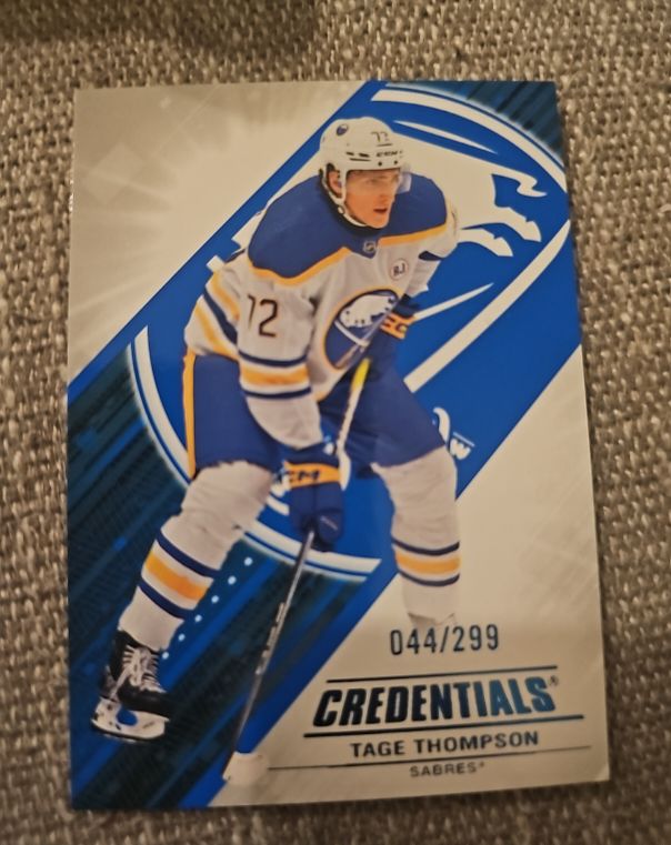 2024-25 Upper Deck Credentials #Tage Thompson — front