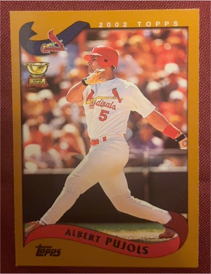 2002 Topps #160 Albert Pujols — front