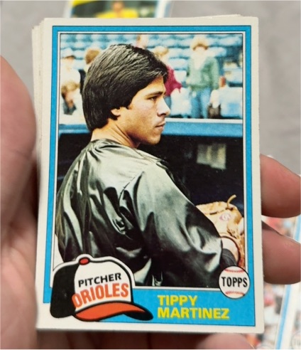 1981 Topps #119 Tippy Martinez — front