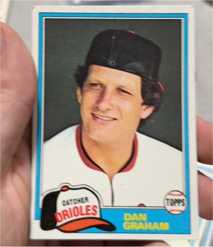 1981 Topps #161 Dan Graham — front