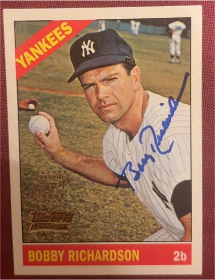 2001 Topps Archives #490 Bobby Richardson — front