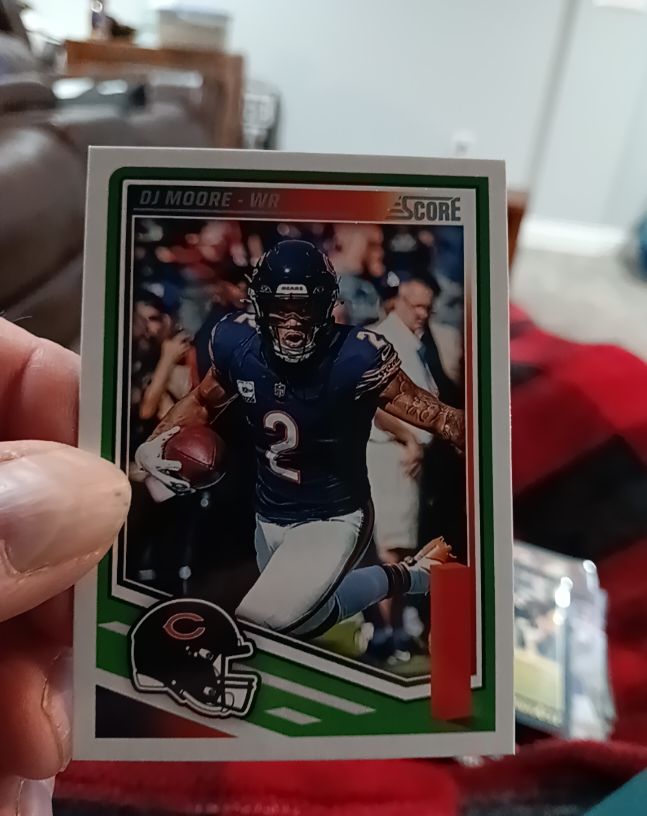 2025 Panini Score #254 DJ Moore — front