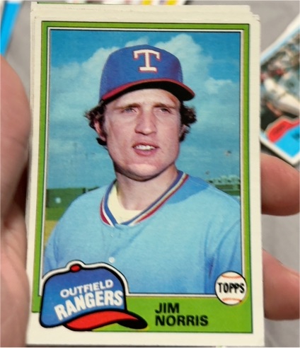 1981 Topps #264 Jim Norris — front