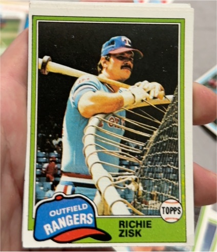 1981 Topps #517 Richie Zisk — front