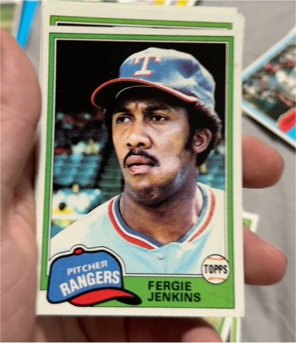 1981 Topps #158 Fergie Jenkins — front