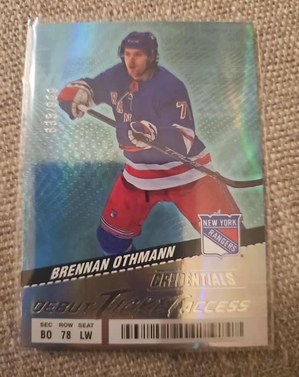 2024-25 Upper Deck Credentials #149 Brennan Othmann Debut Ticket Access — front