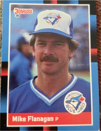 1988 Donruss #636 Mike Flanagan — front