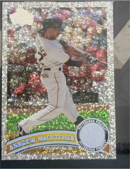 2011 Topps #60 Andrew McCutchen Diamond Anniversary — front