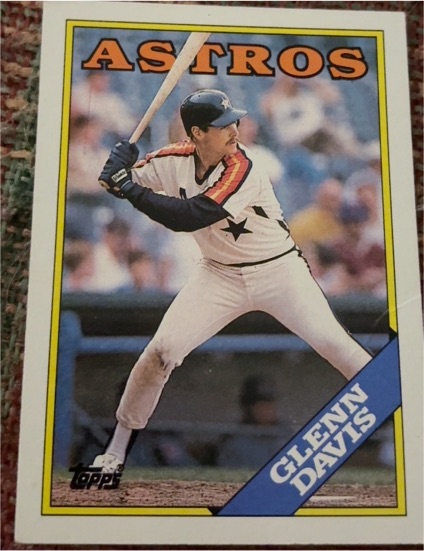 1988 Topps #430 Glenn Davis — front