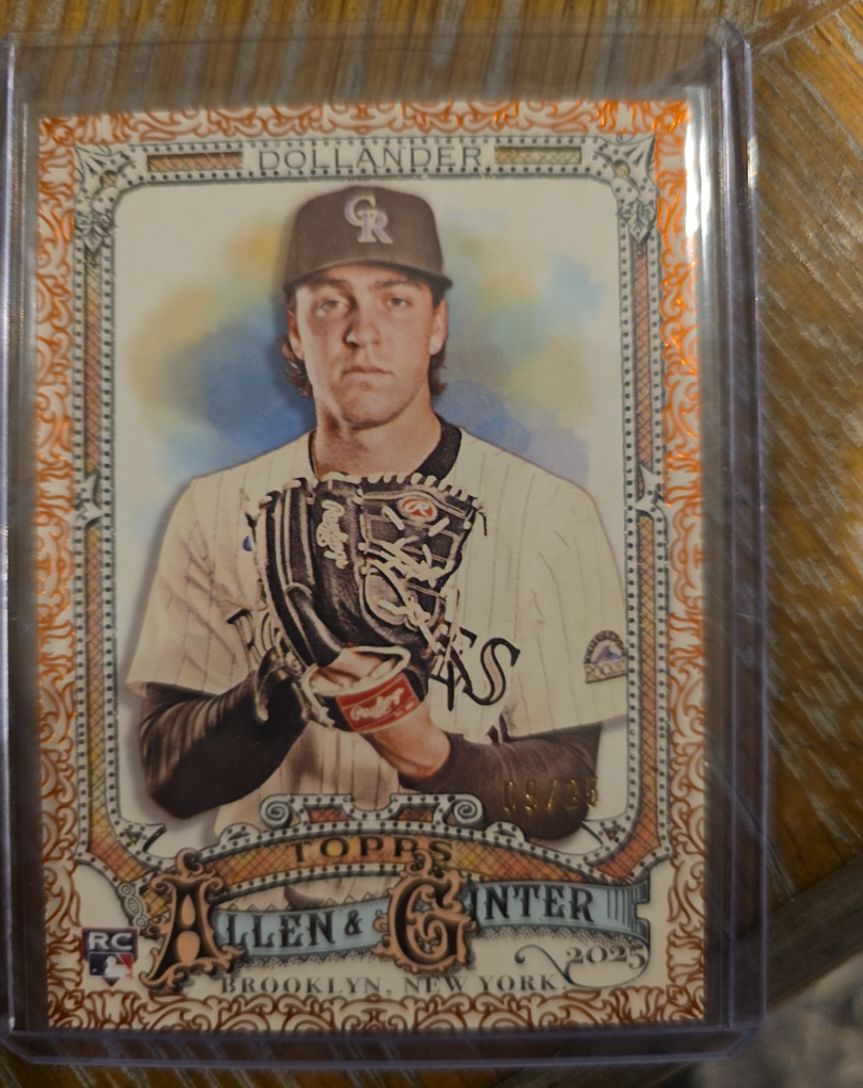 2025 Topps Allen & Ginter #217 Chase Dollander — front