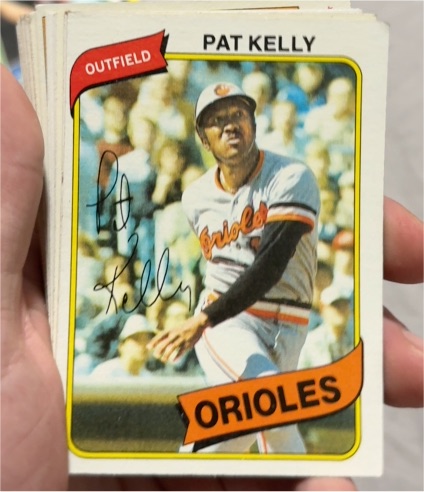 1980 Topps #543 Pat Kelly — front