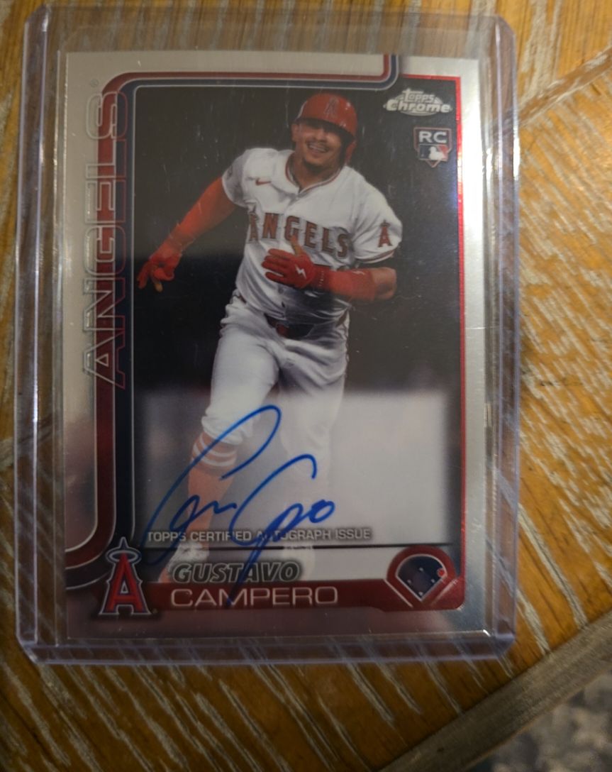2025 Topps Chrome #RA-GCA Gustavo Campero — front