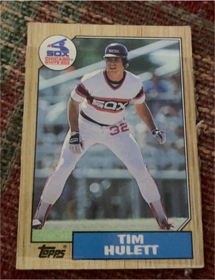 1987 Topps #566 Tim Hulett — front