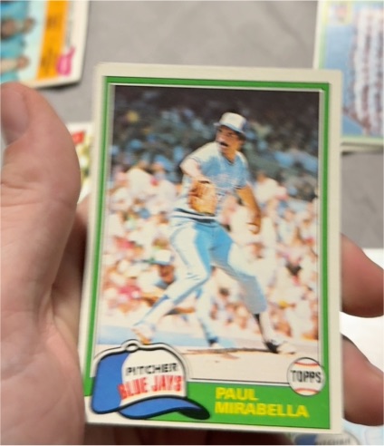 1981 Topps #382 Paul Mirabella — front
