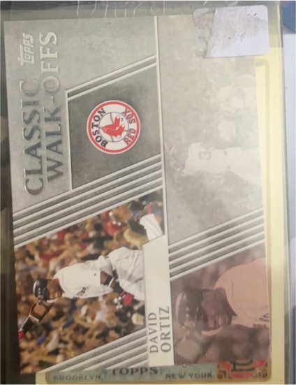 2012 Topps Classic Walk-Offs #CW-4 David Ortiz — front