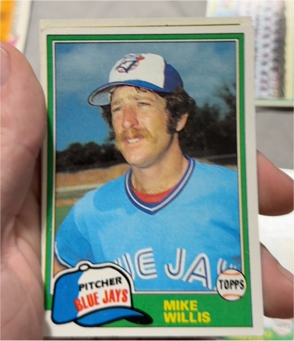 1981 Topps #324 Mike Willis — front