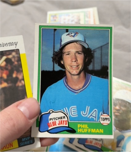 1981 Topps #506 Phil Huffman — front