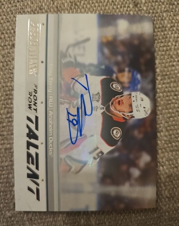 2024-25 Upper Deck Credentials Front Row Talent #FRT-TT Troy Terry — front