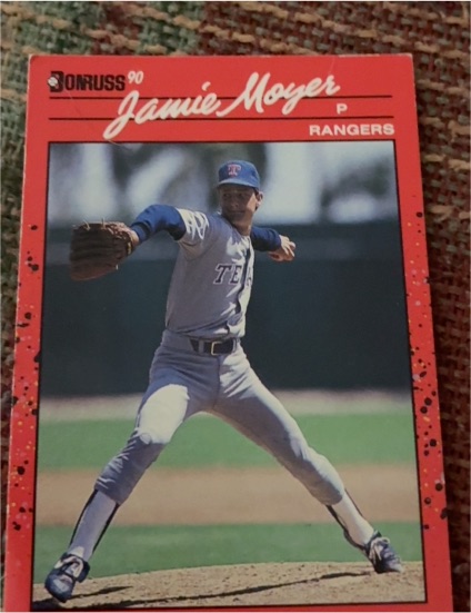 1990 Donruss #378 Jamie Moyer — front
