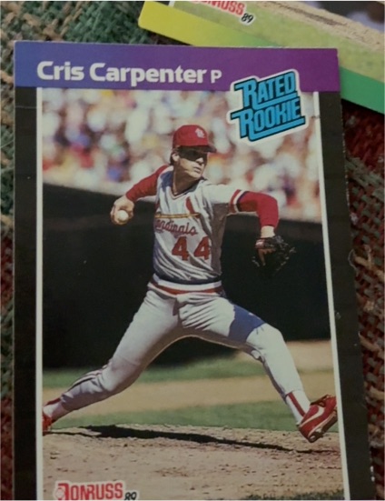 1989 Donruss #39 Cris Carpenter — front