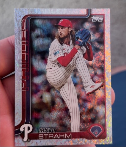 2025 Topps Series 2 #672 Matt Strahm — front