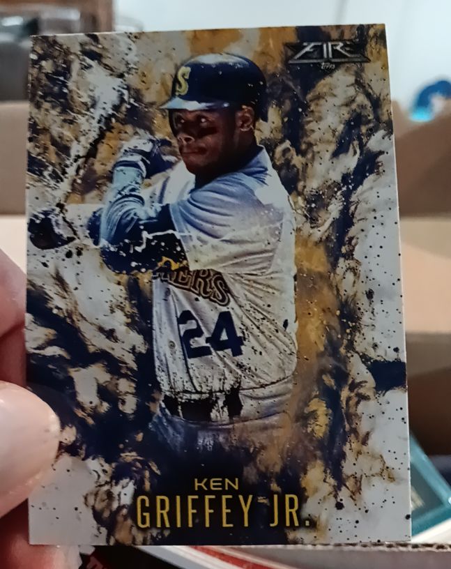 2016 Topps Update Fire #F-6 Ken Griffey Jr. — front