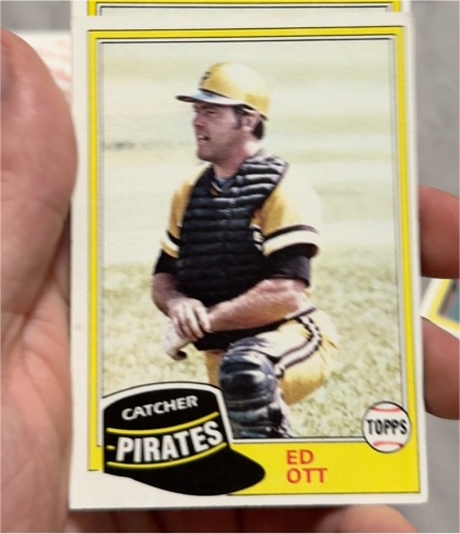 1981 Topps #246 Ed Ott — front