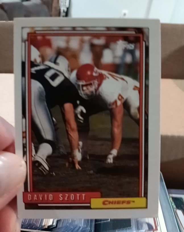 1992 Topps #78 David Szott — front