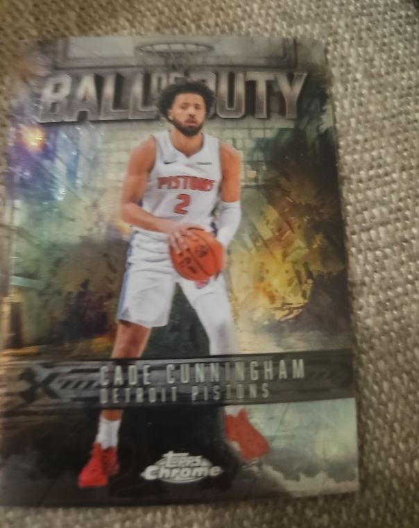 2025-26 Topps Chrome #BD-11 Cade Cunningham Ball Of Duty — front