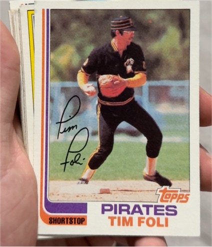 1982 Topps #618 Tim Foli — front