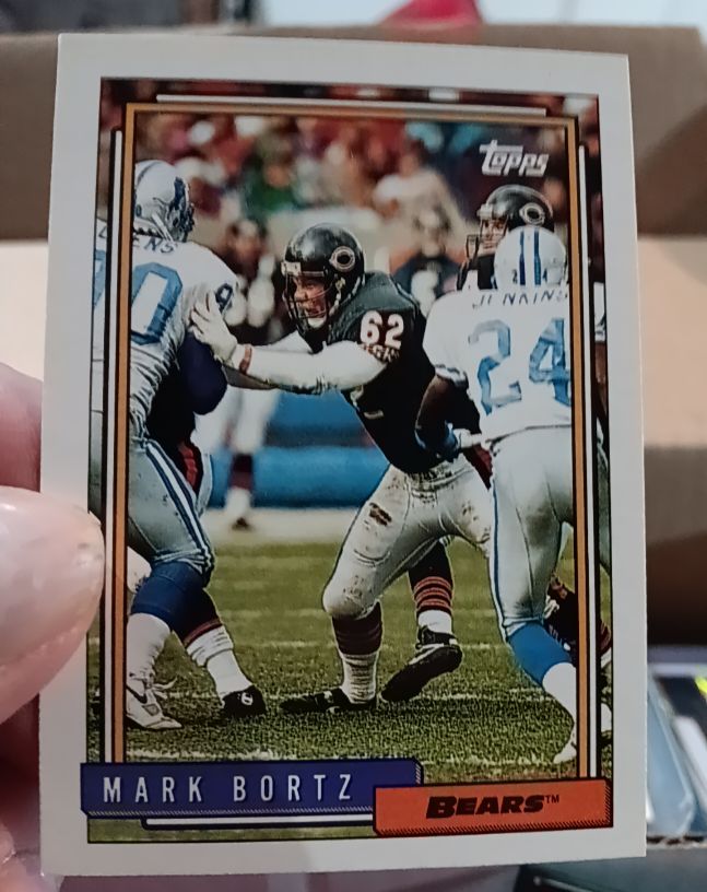 1992 Topps #243 Mark Bortz — front