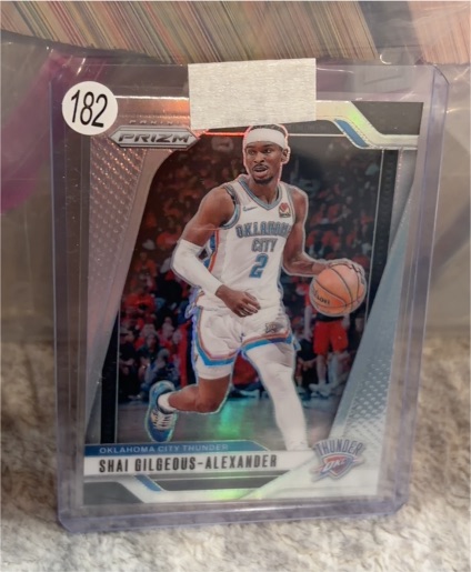 2024-25 Panini Prizm #113 Shai Gilgeous-Alexander — front