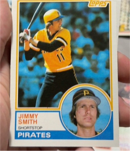 1983 Topps #122 Jimmy Smith — front