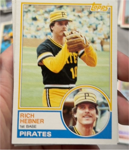 1983 Topps #778 Rich Hebner — front