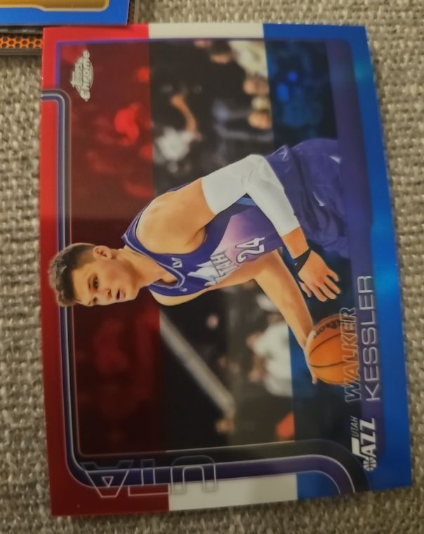 2025-26 Topps Chrome #205 Walker Kessler — front