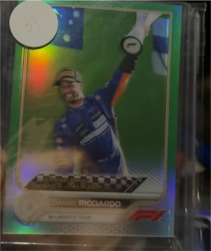 2022 Topps Formula 1 Grand Prix Winners #164 Daniel Ricciardo — front
