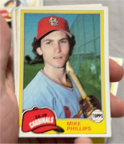 1981 Topps #113 Mike Phillips — front