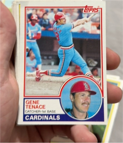 1983 Topps #515 Gene Tenace — front