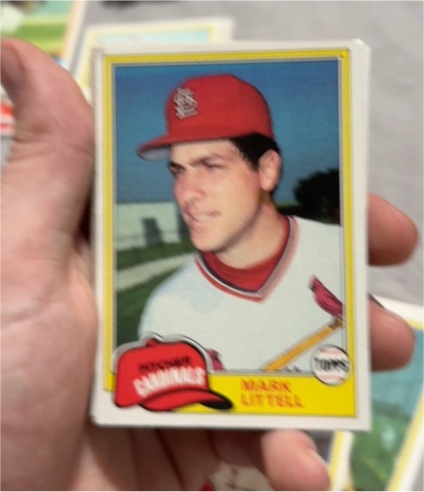 1981 Topps #255 Mark Littell — front