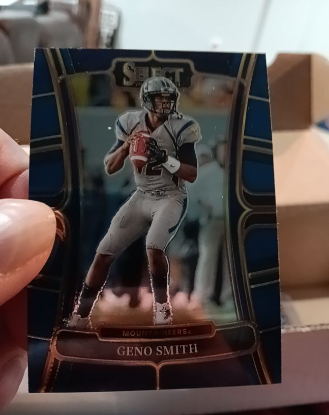 2023 Panini Select Draft Picks #33 Geno Smith West Virginia Mountaineers — front