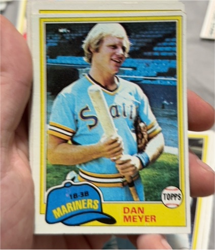 1981 Topps #143 Dan Meyer — front