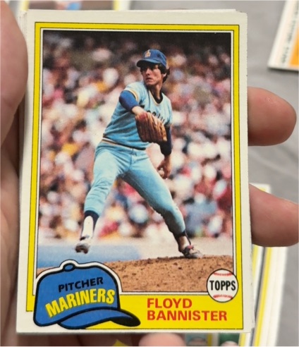1981 Topps #166 Floyd Bannister — front