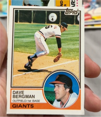 1983 Topps #32 Dave Bergman — front