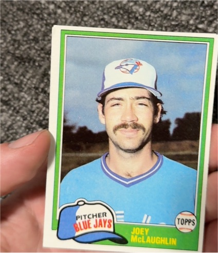 1981 Topps #248 Joey McLaughlin — front