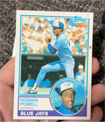 1983 Topps #77 Hosken Powell — front