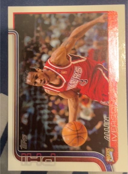 2025-26 Topps #253 Allen Iverson — front