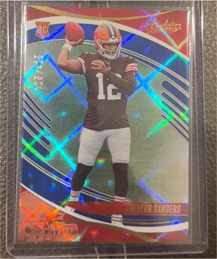 2025 Panini Absolute #177 Shedeur Sanders — front
