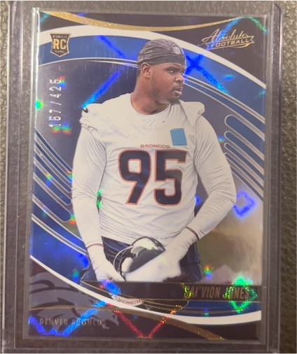 2025 Panini Absolute #175 Sai'vion Jones — front